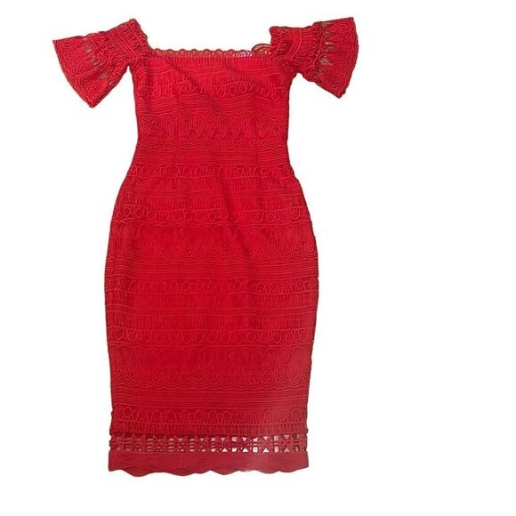 NWT Saylor x Free People Mariah Lace Dress (014) - Picture 6 of 14